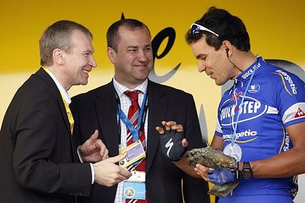 Steegmans assures the officials that the crash didn't affect him too much.