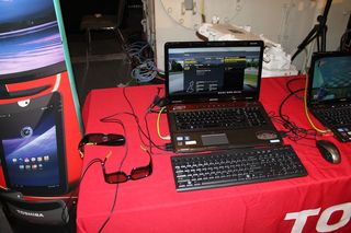 Toshiba Qosmio Does 3D