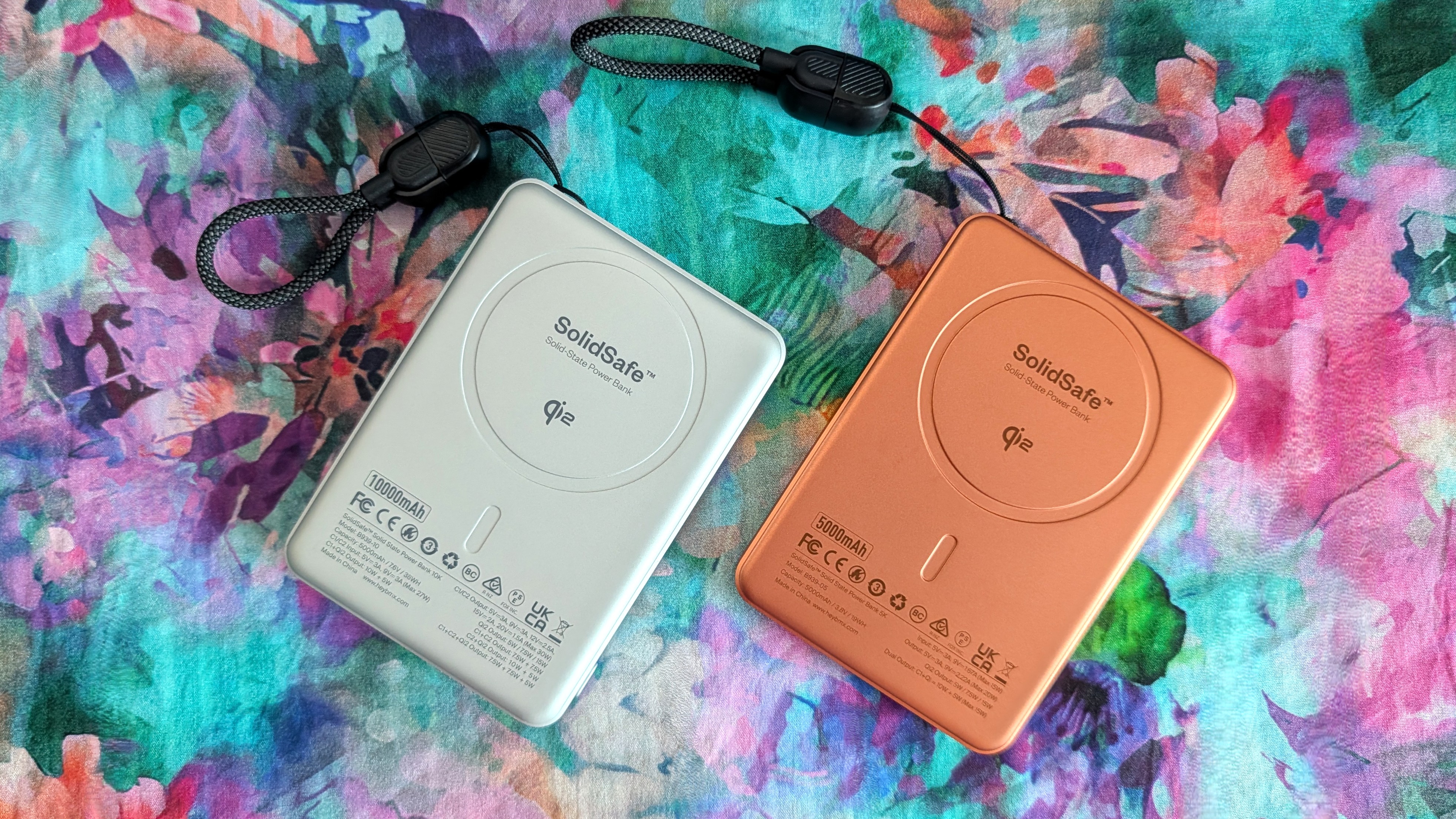 BMX SolidSafe 5K and 10K Solid-State Magnetic Power Bank with Qi2 and MagSafe support