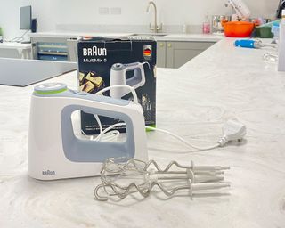 Image of Braun MultiMix during unboxing process