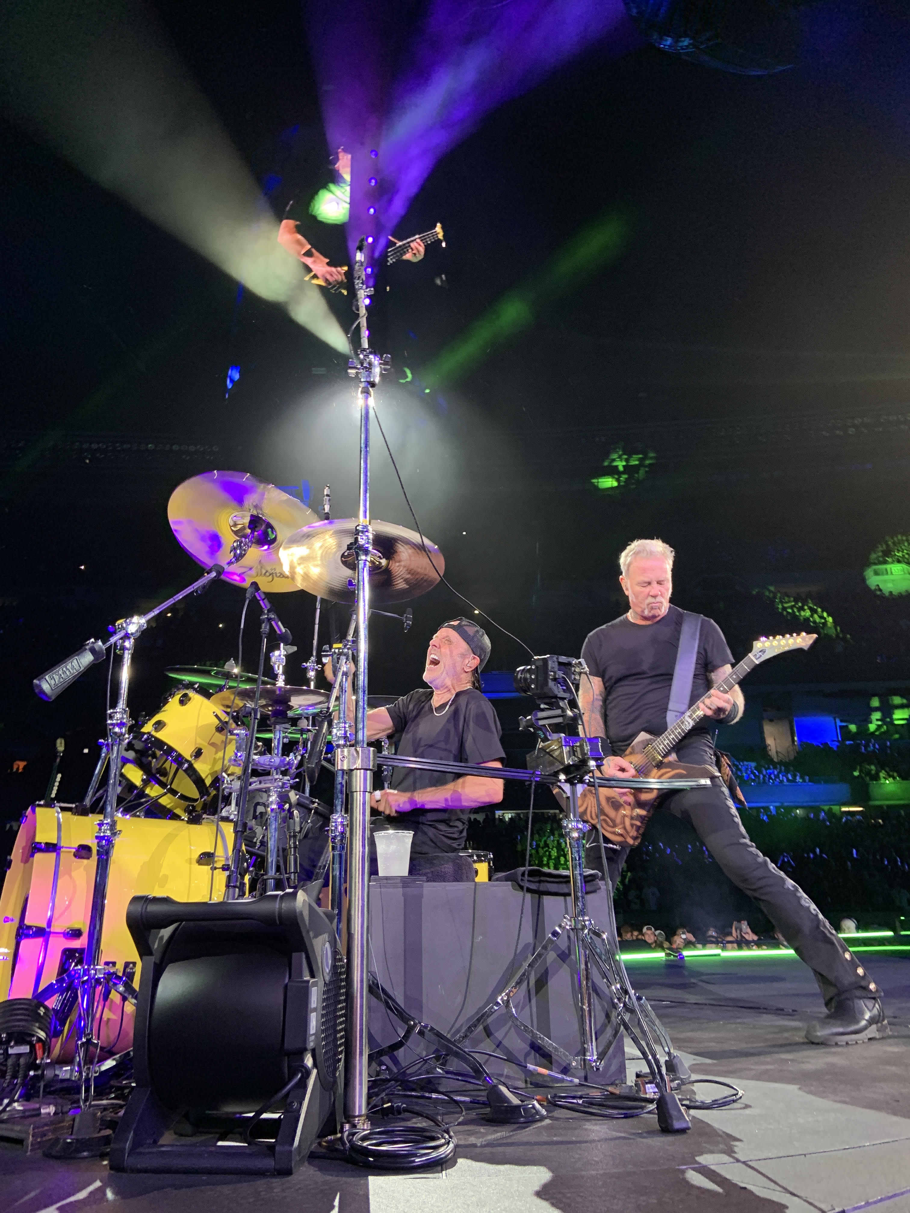 Metallica on stage
