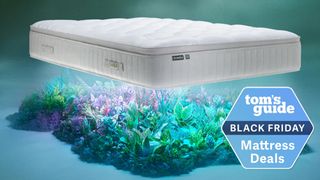 Simba Earth Escape mattress with a Tom's Guide Black Friday label