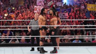 Drew McInTyre and Roman Reigns
