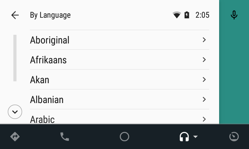 TuneIn Radio on Android Auto