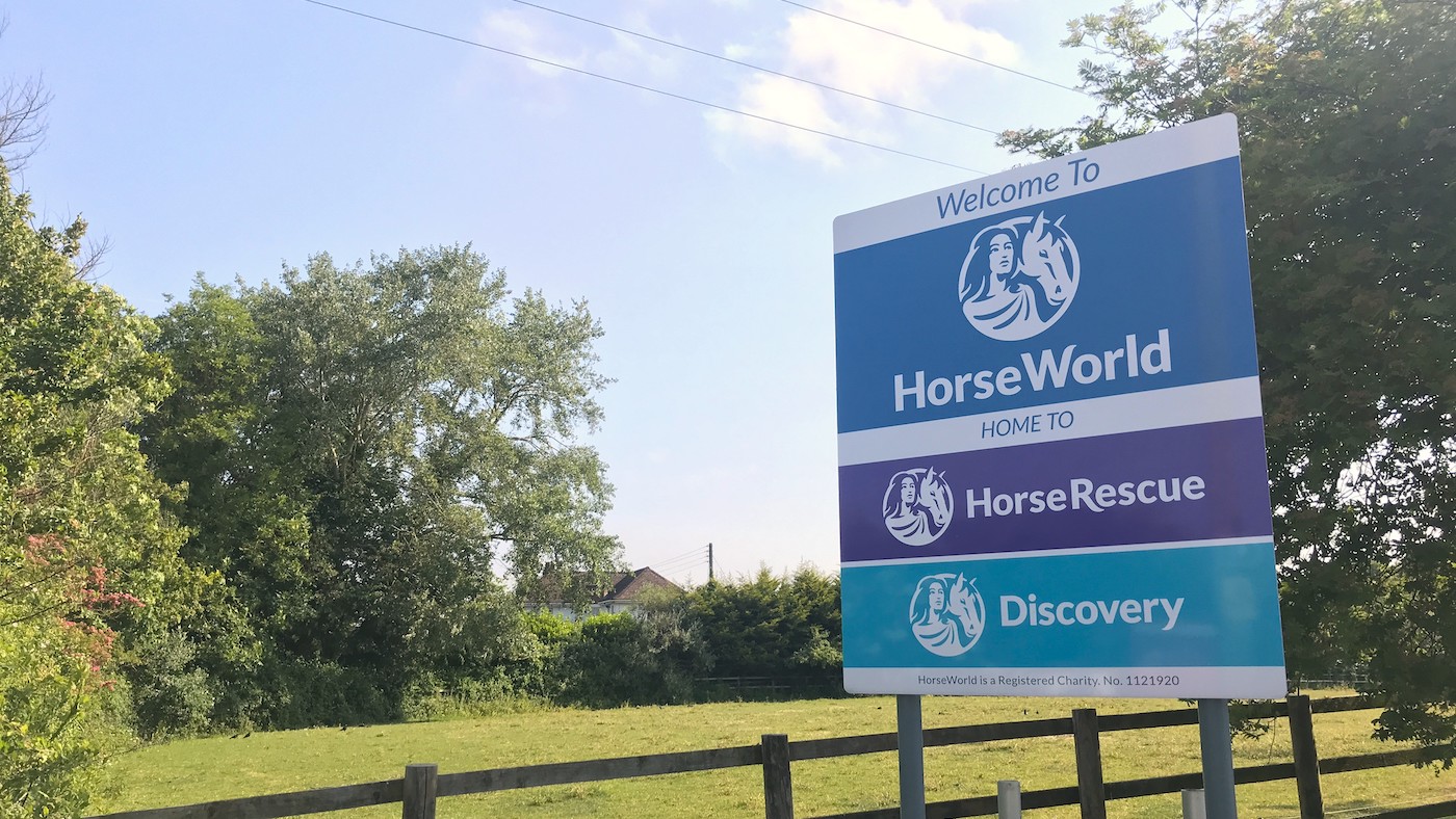 Entrance and field