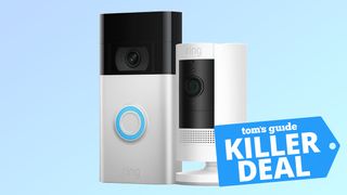 Ring Doorbell with Ring Stick Up Cam