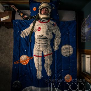 The day begins for the Everyday Astronaut. Dodd's photo series "A day in the life of the Everyday Astronaut" climbed to the top of Reddit.