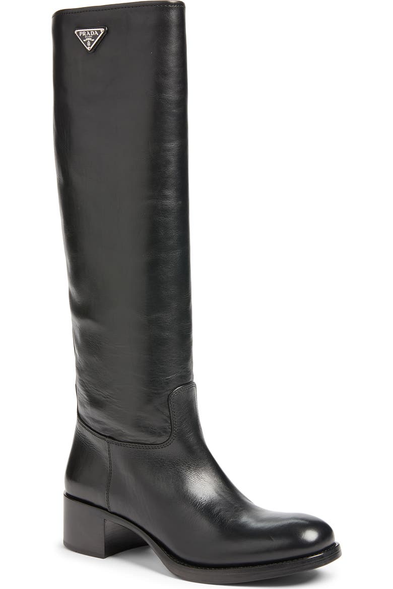 Leather Tall Boot