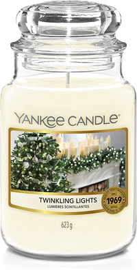 Yankee Candle Twinkling Lights Large Jar Candle - WAS