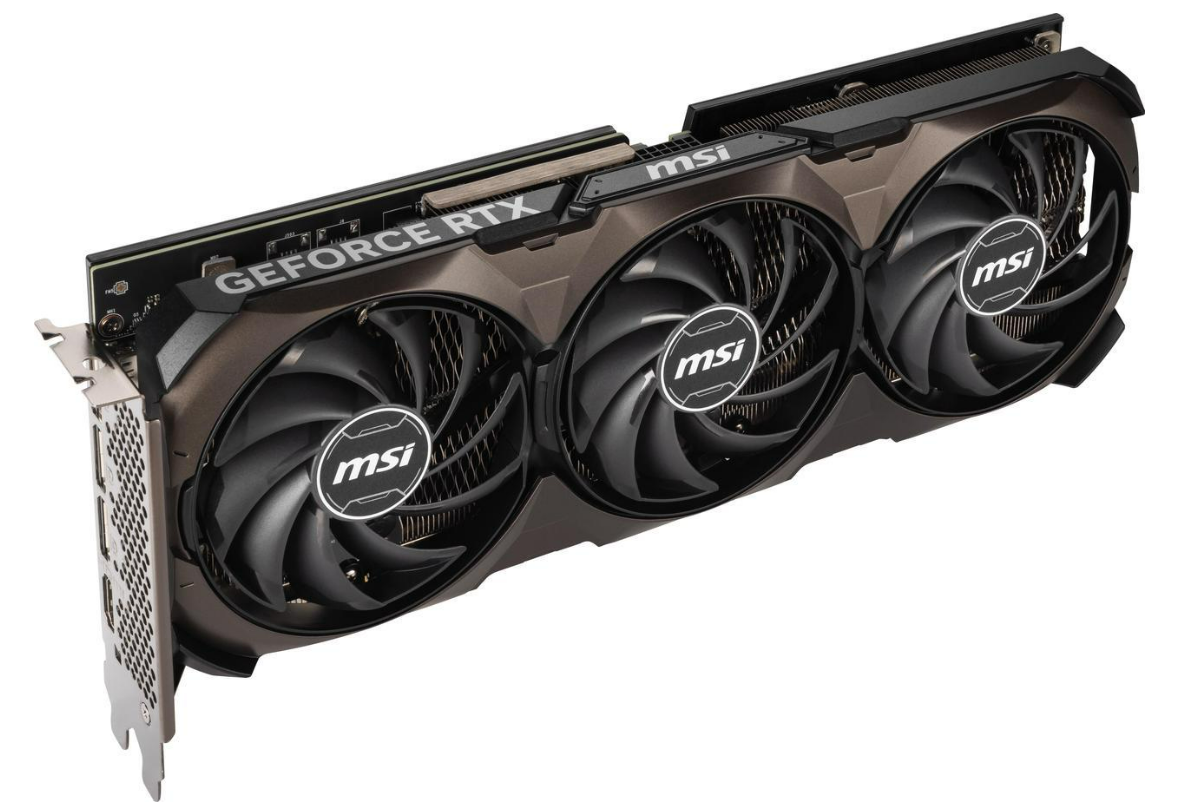 An MSI Nvidia GeForce RTX 4070 Ti Super 16G Shadow 3X OC Graphics Card