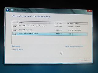 Step 12: Choose the right partition