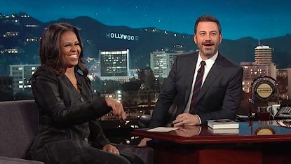 Jimmy Kimmel interviews Michelle Obama