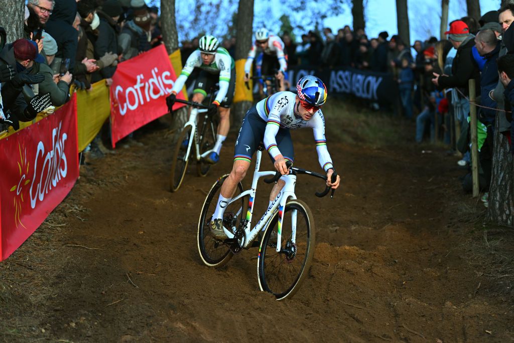 ZOLDER BELGIUM DECEMBER 27 Thomas Pidcock of The United Kingdom and Team INEOS Grenadiers competes during the 18th Superprestige HeusdenZolder 2022 Mens Elite Superprestige2023 on December 27 2022 in Zolder Belgium Photo by Luc ClaessenGetty Images