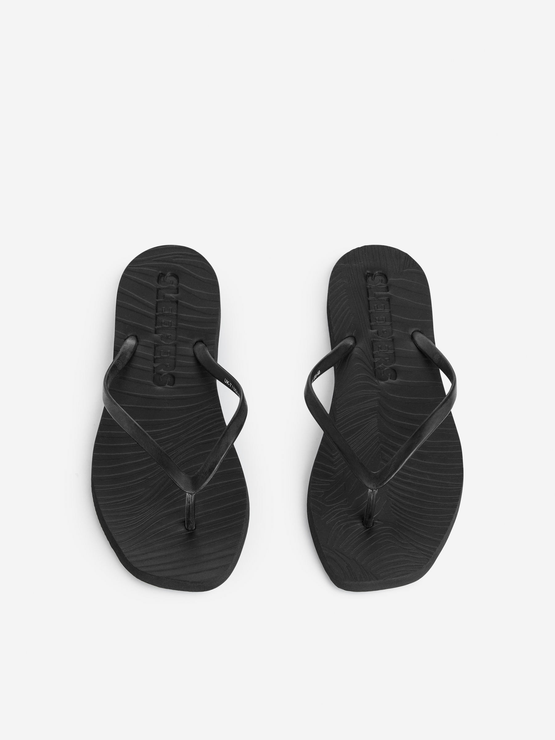 Sleepers Tapered Flip Flops – Black – Women – Arket Gb