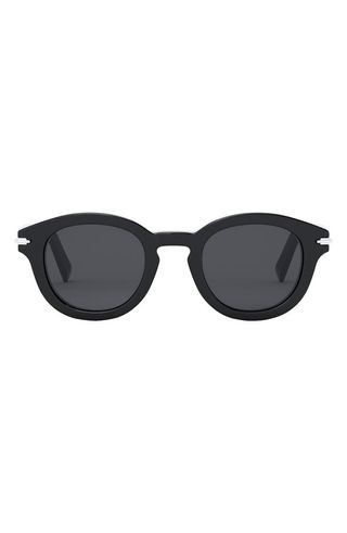 'diorblacksuit R5i 48mm Round Sunglasses