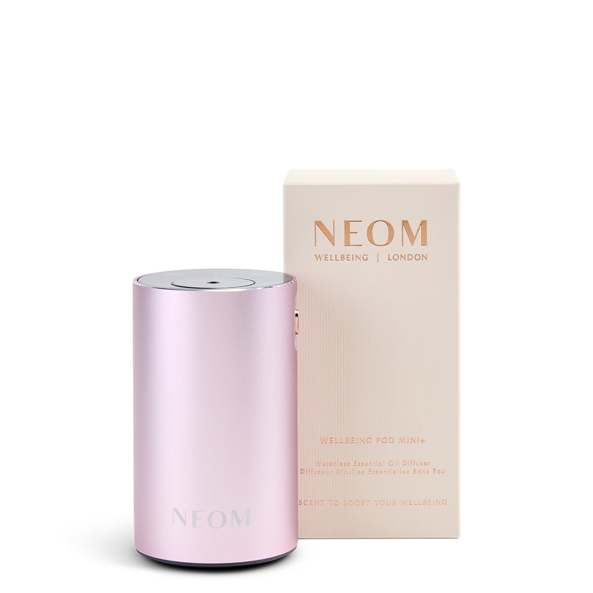 Wellbeing Pod Mini+ Waterless Essential Oil Diffuser in Pink