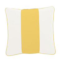 Color block indoor/outdoor cushion from Ballard Designs
