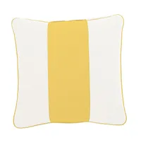Color block indoor/outdoor cushion from Ballard Designs