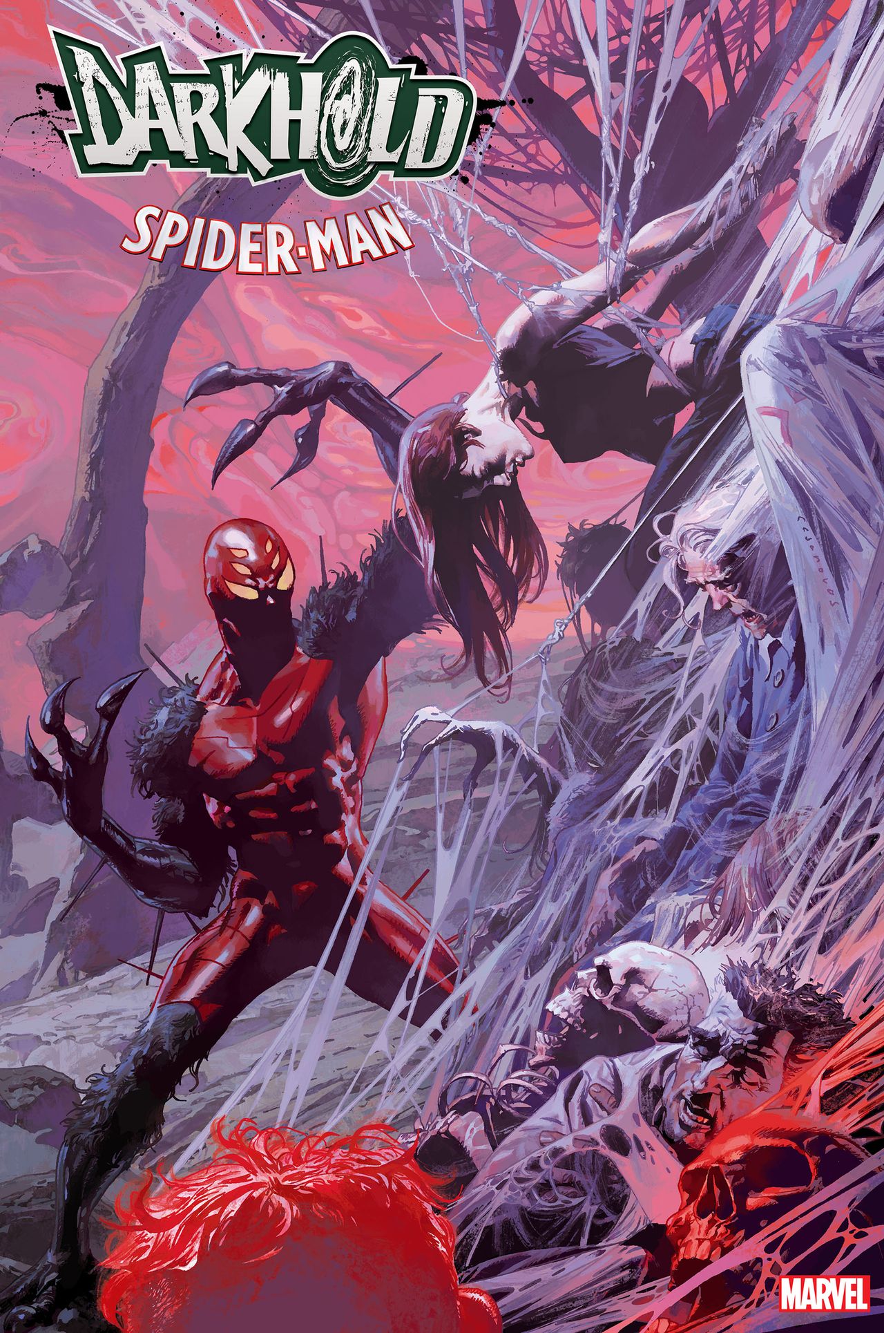 The Darkhold: Spider-Man #1 cover