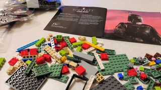 Lego Star Wars Boba Fett_build in progress_Kimberley Snaith