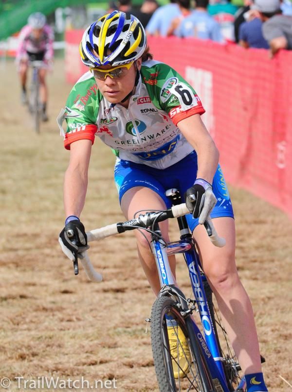 Georgia Gould (Luna Pro Team) made short work of getting a significant lead.