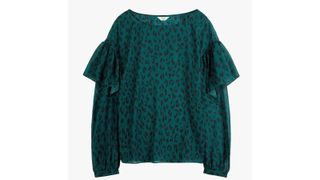 Hush Claire frilled blouse