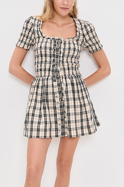 Damson Madder, Mansi Mini Dress