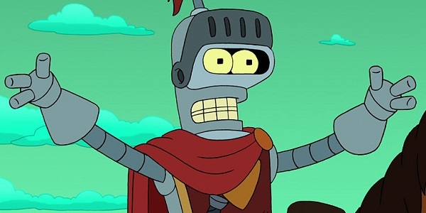 futurama bender robot army