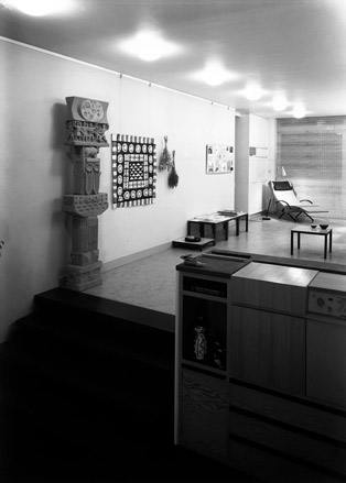 The house’s entrance hall