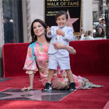 Lucy Liu Honored With Star On The Hollywood Walk Of Fame