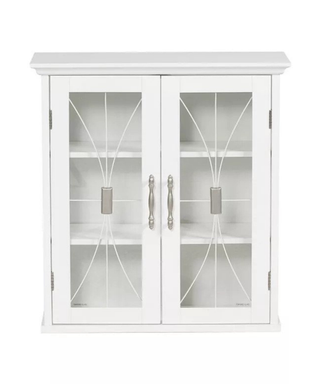 Best wall storage cabinets: Delaney Wall Cabinet with 2 Doors