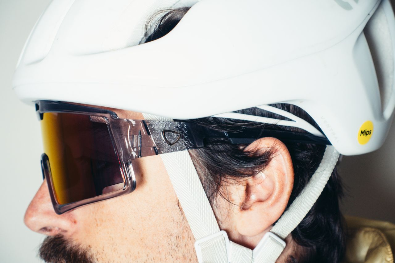 Spatz Shield cycling glasses