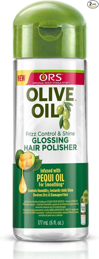 ORS, Ors Olive Oil Anti-Frizz Glossing Polisher, 6 oz Bonus (2 Pakete)