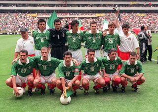 The Mexico team in 1998