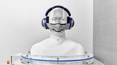 Dyson Zone headphones on a mannequin