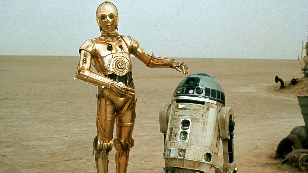 C-3PO and R2-D2 in &quot;Star Wars: A New Hope.&quot;