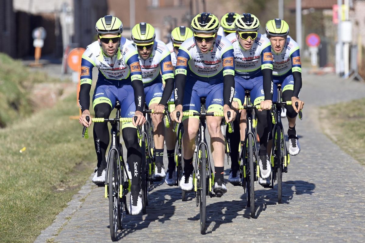 Omloop Het Nieuwsblad 2021 75h Edition Training Flanders Classics 25022021 Intermarche Wanty Gobert Materiaux photo Nico VereeckenPNBettiniPhoto2021