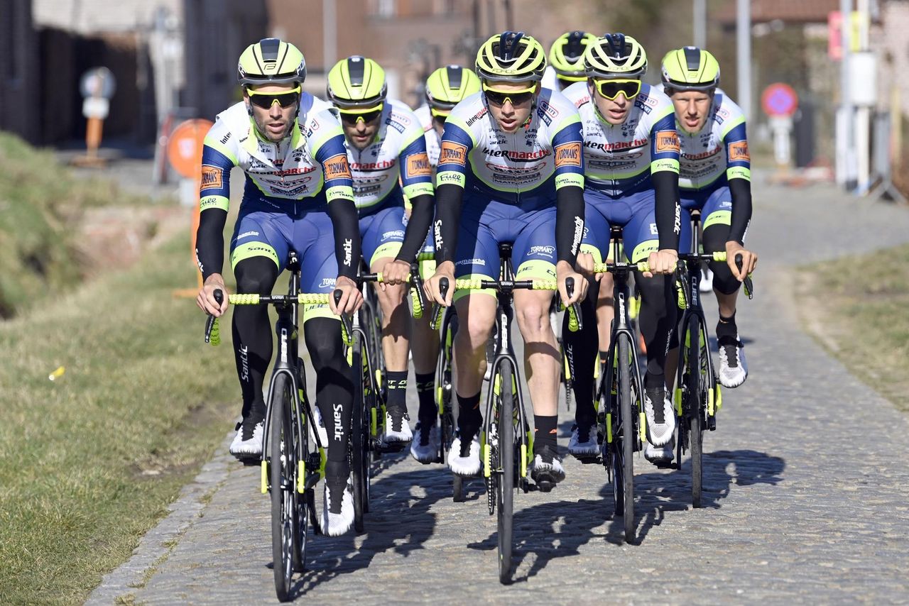 Omloop Het Nieuwsblad 2021 75h Edition Training Flanders Classics 25022021 Intermarche Wanty Gobert Materiaux photo Nico VereeckenPNBettiniPhoto2021