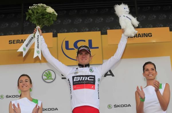 Tejay Van Garderen (BMC) retains the white jersey.