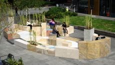 'colour field', a shoreditch pavilion by objects of common interest