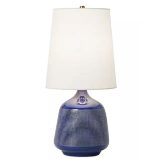 A table lamp