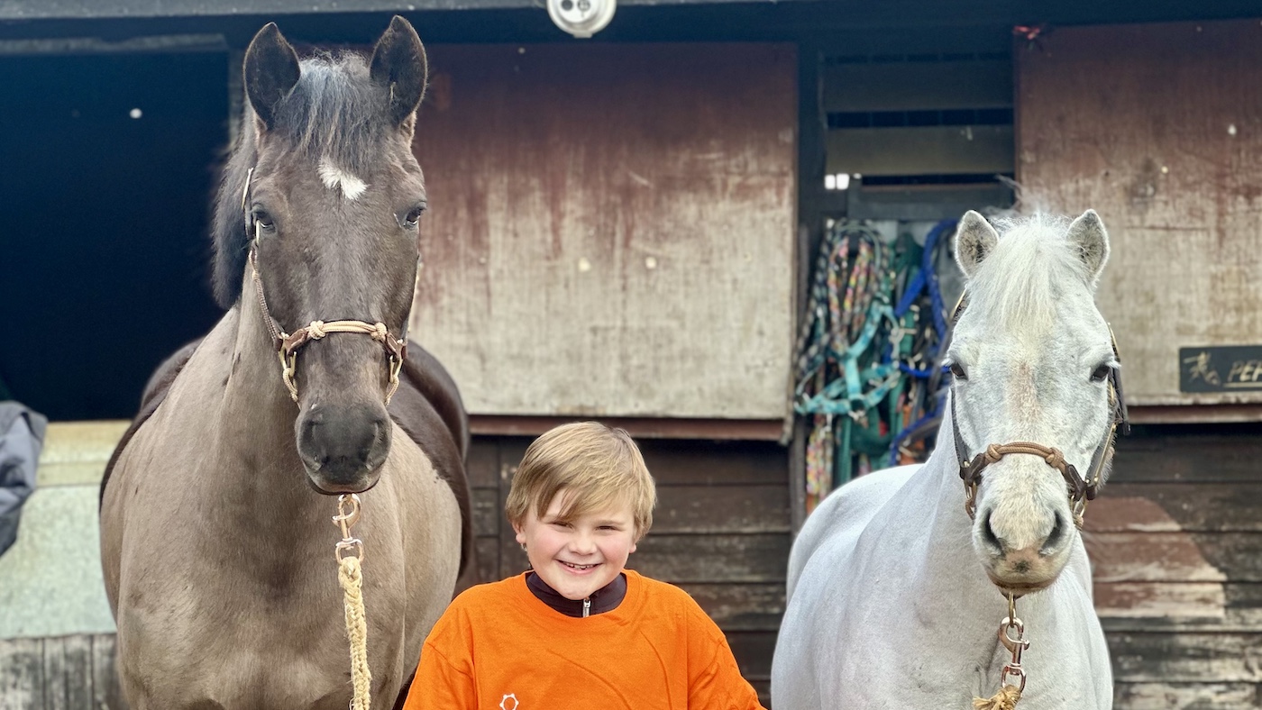 Dylan Ward is taking part in Canter for a Cure to raise money for the Bone Cancer Research Trust.