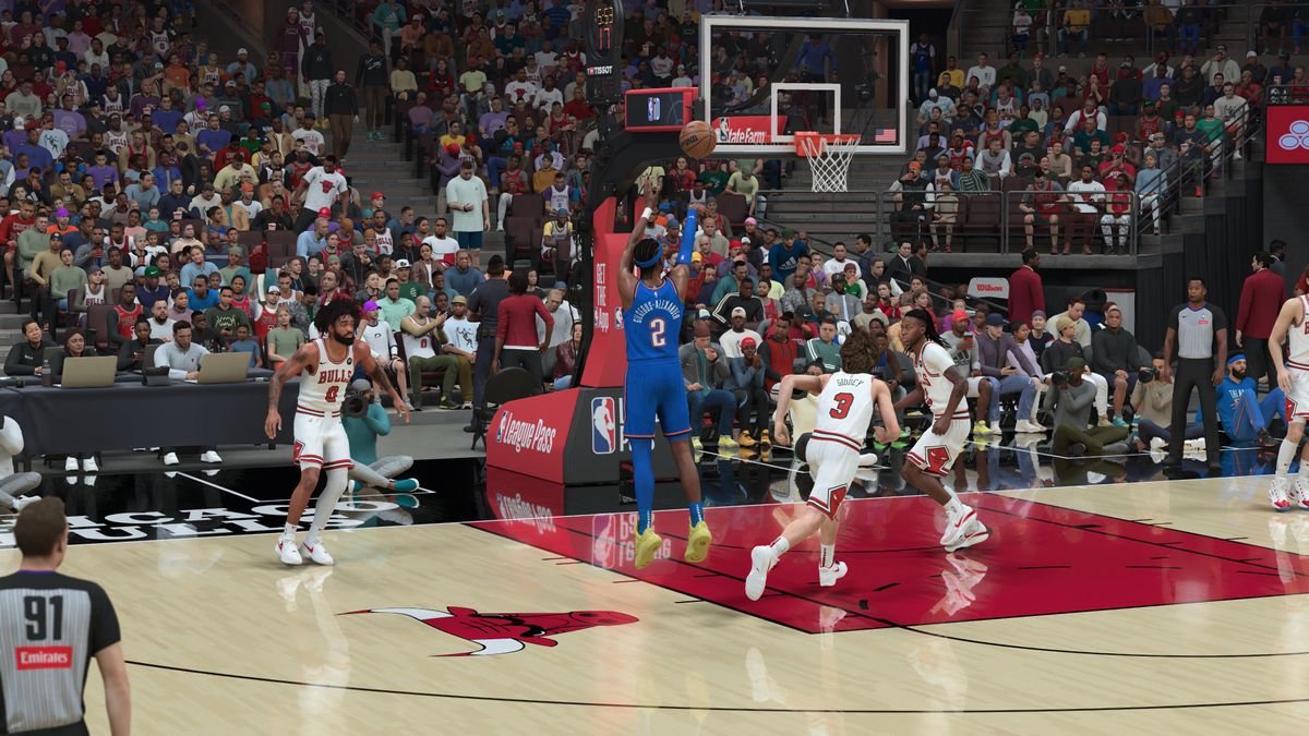 2K體育遊戲NBA 2K26的錄像