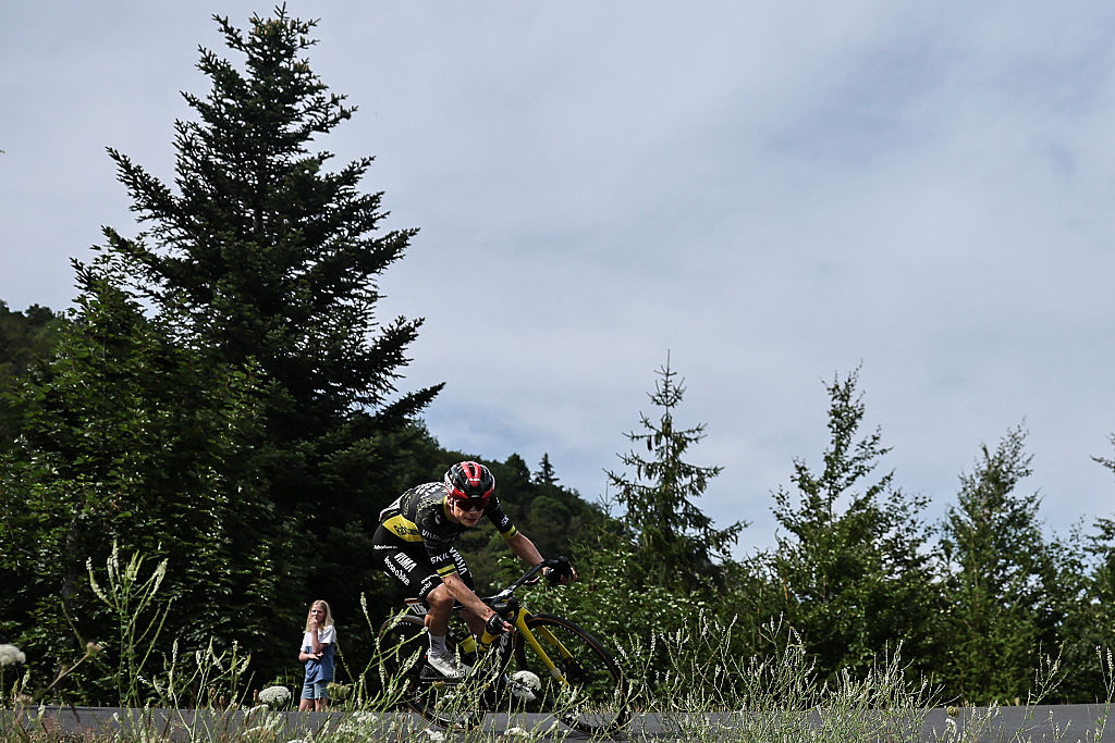 Tour de France 2026 stage 15: Jonas Vingegaard on a descent