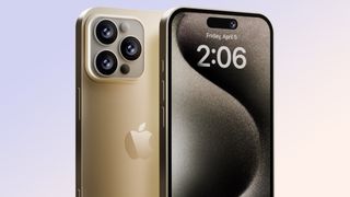 iPhone 16 Pro render front and back