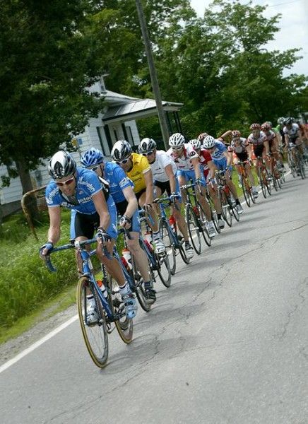 Riding at the front for Valeriy