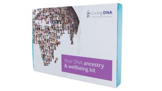 Living DNA testing kit package
