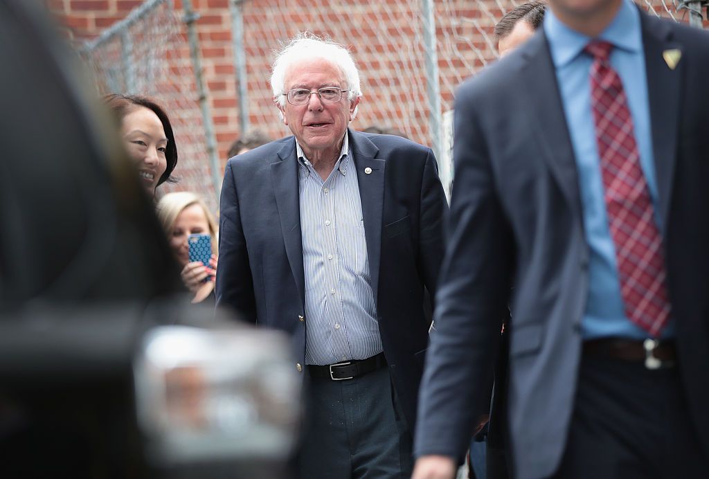 Bernie Sanders was running the Bernie Sanders revolution