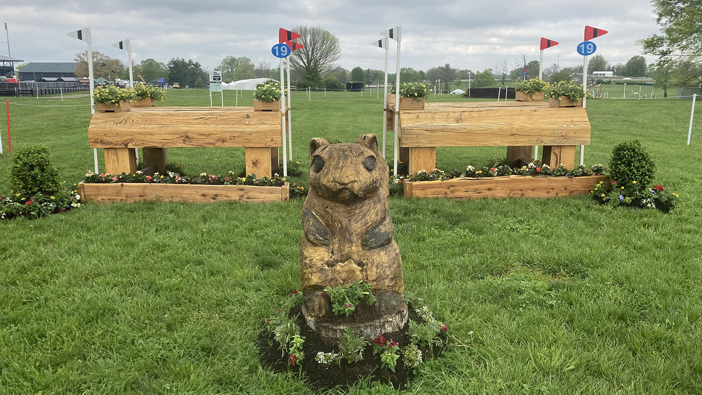 Kentucky Three-Day Event cross-country course 2024 fence 19