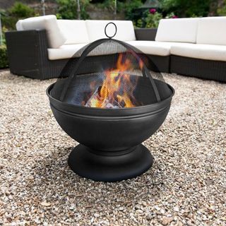 House of Fraser Deep Fire Pit with Grill